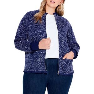 NWT Nic+Zoe Starry Skies Jacket 1X